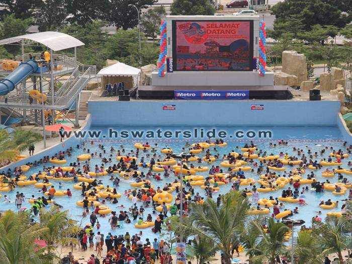 Pneumatic Wave Pool