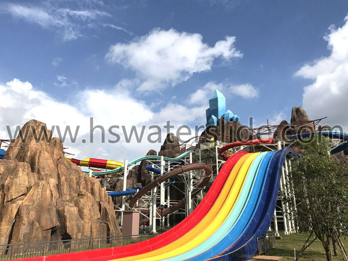 Kela Bay water park in Yulin city, Guangxi province