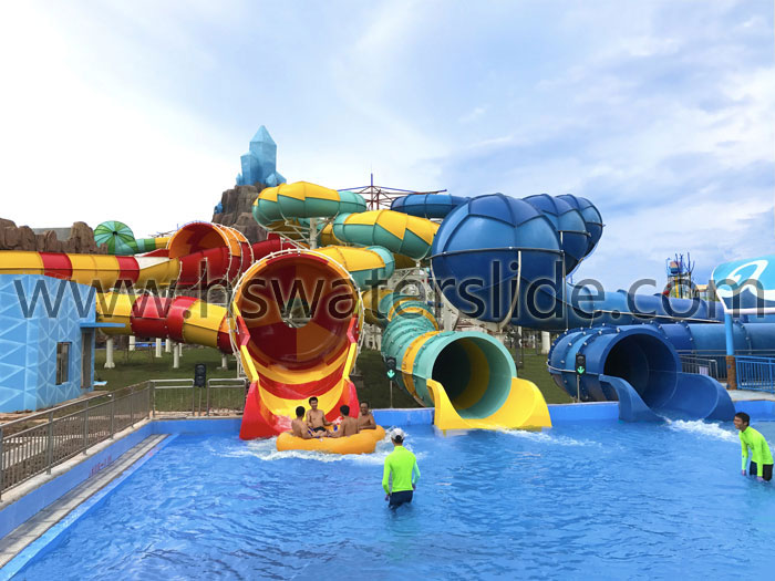 Kela Bay water park in Yulin city, Guangxi province