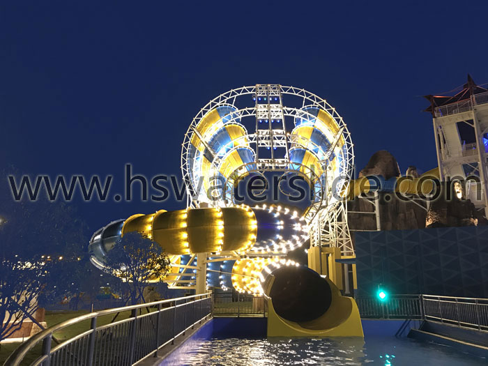 Kela Bay water park in Yulin city, Guangxi province