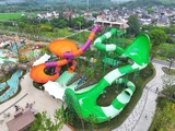 Interstella Spiral Slide + Giant Wave Rolling Slide Combination