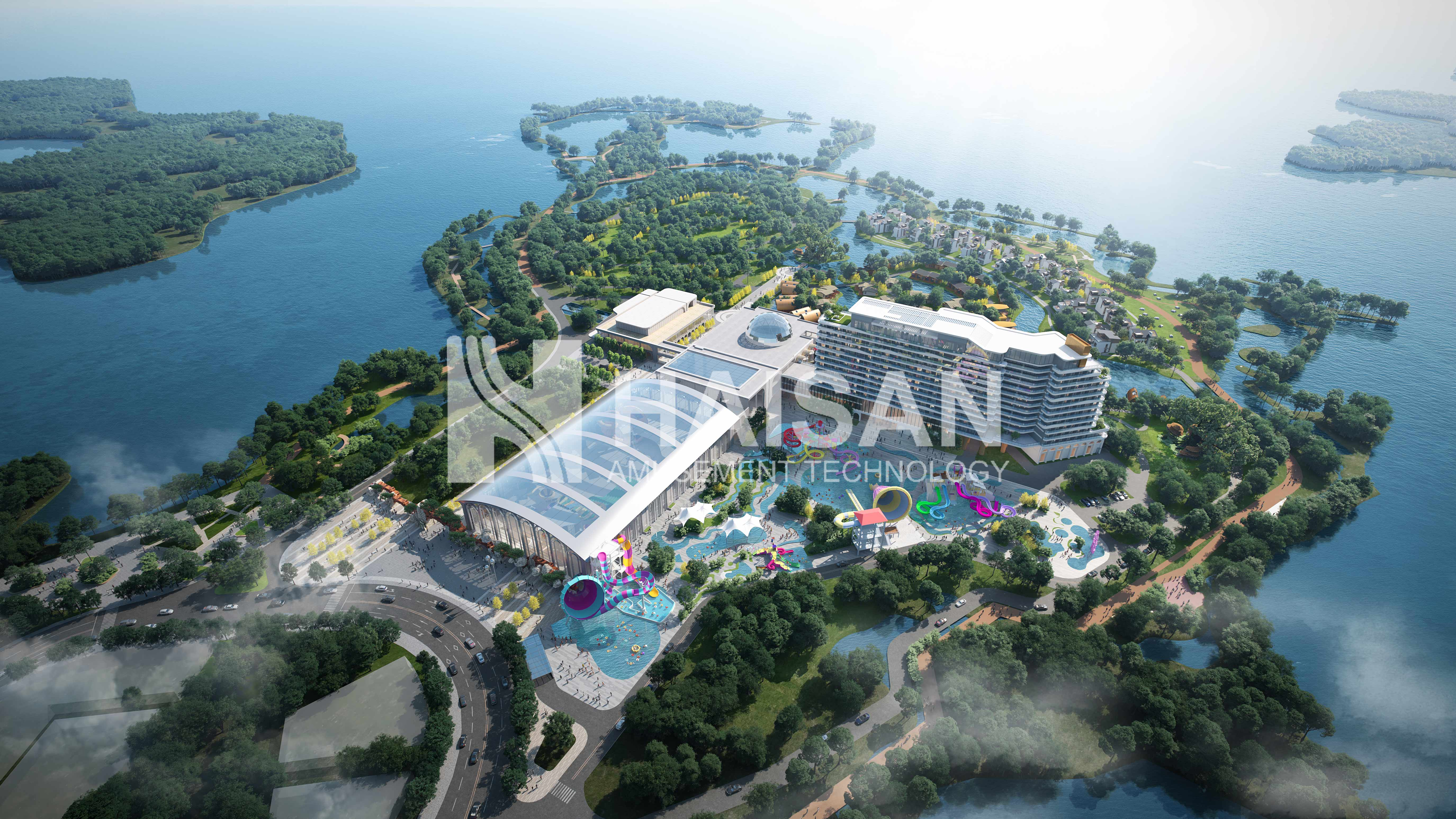 Sino-French Peninsula Water World Project