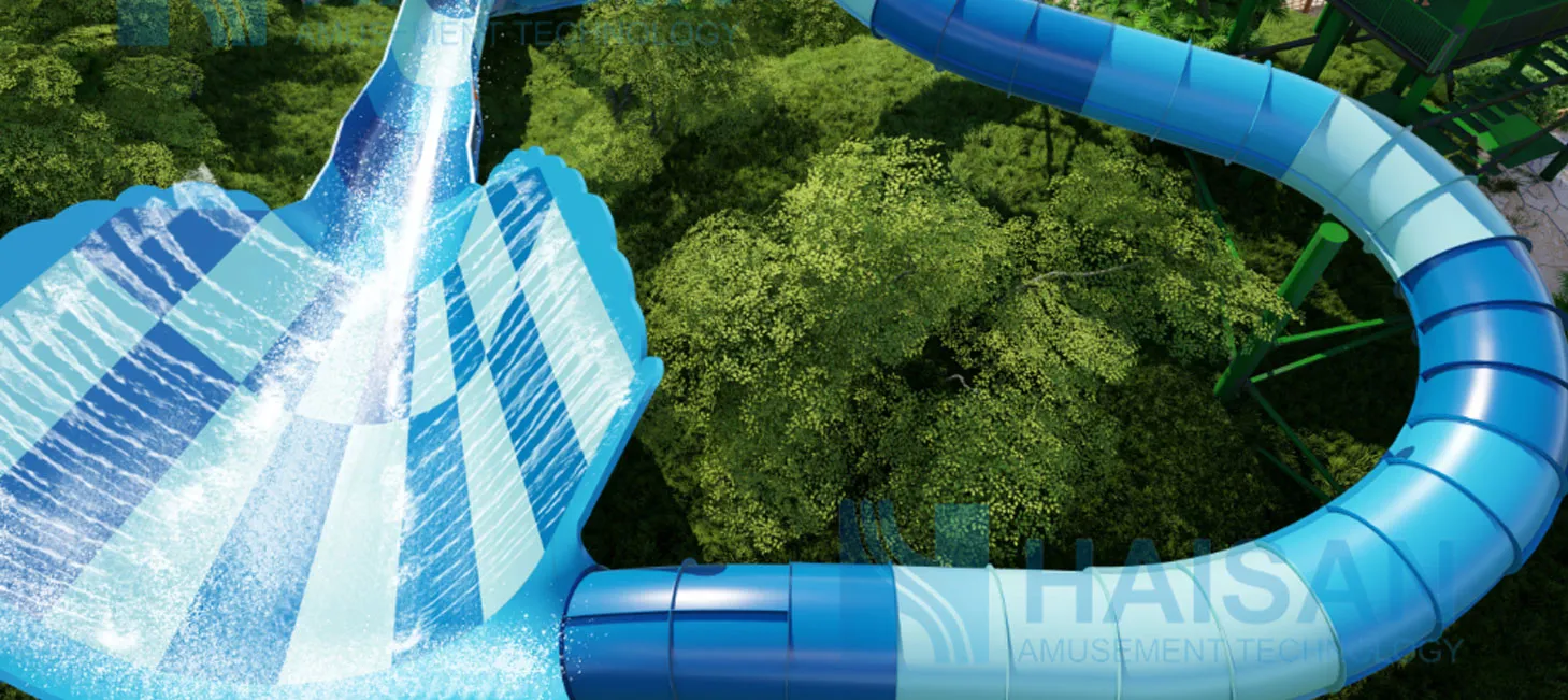 Waterfall Drifting Slide