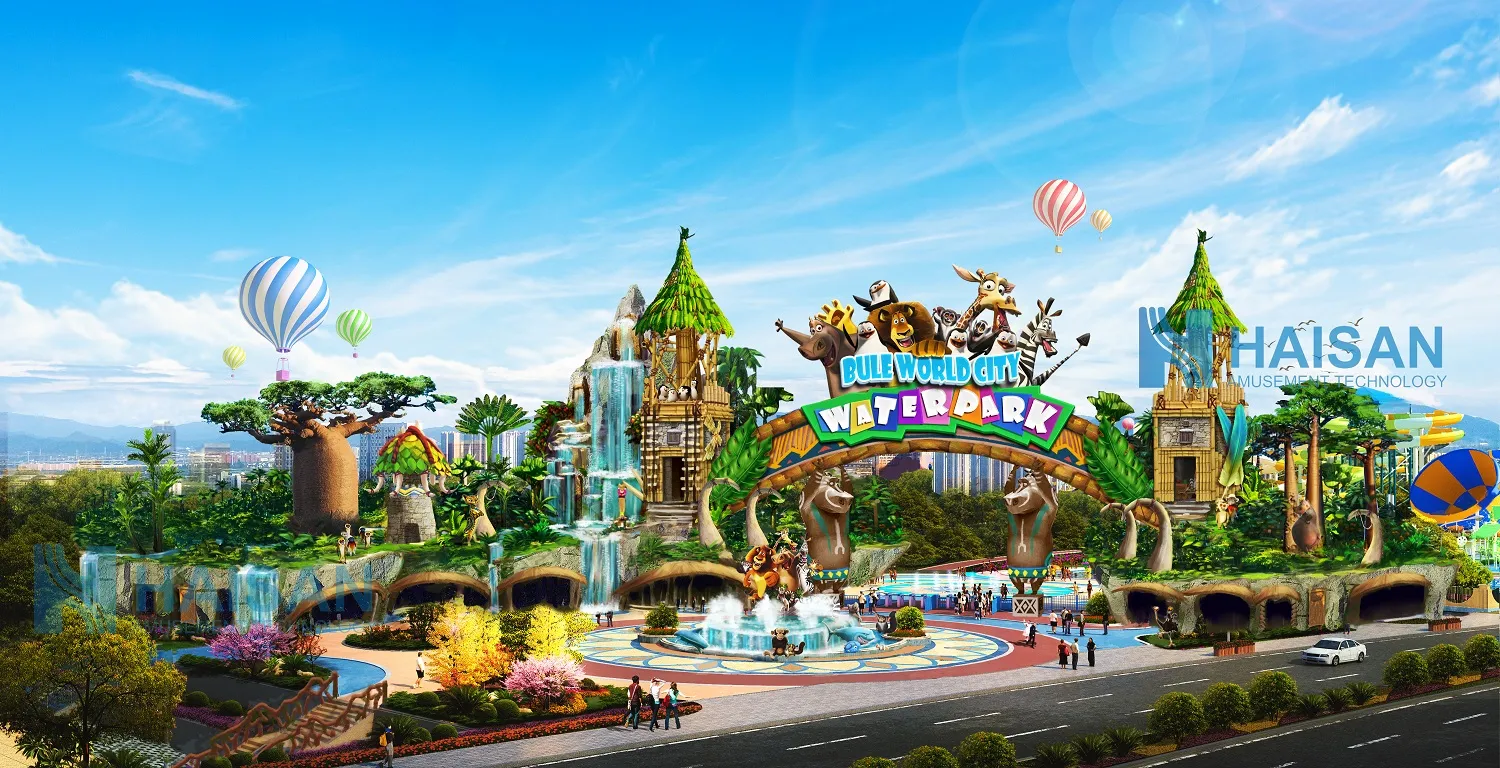 Blue World City Water Theme Park cover