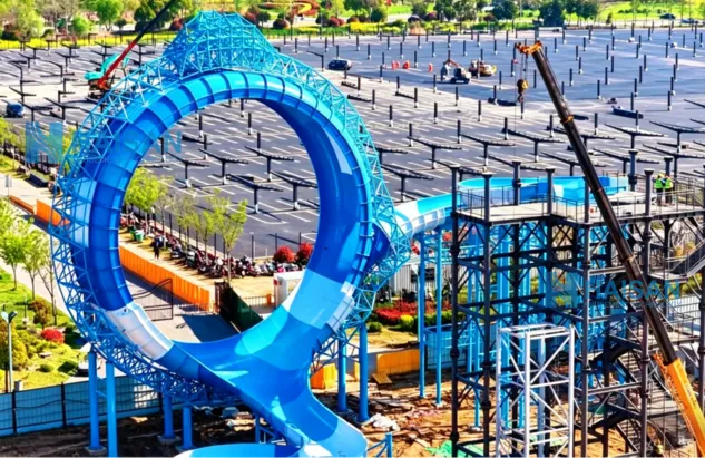 Yangzhou Expo Park Caribbean Water World - Under Construction
